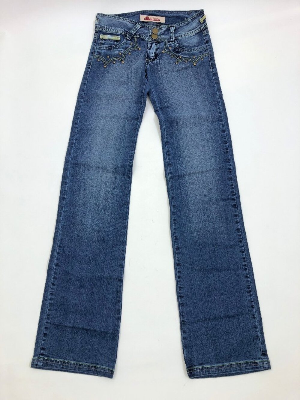 Fiorana Women's Jeans Size 6 Embroidered 2 Hip Pockets New With Tags